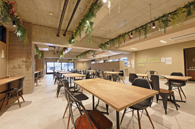 居室・リビング　館内食堂