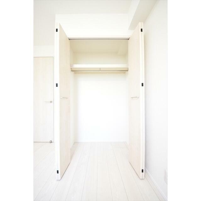 収納　クローゼット完備。