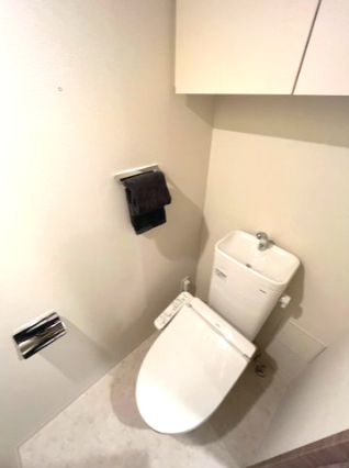 トイレ　202号室の写真になります※床・建具等の色はフロアによって異