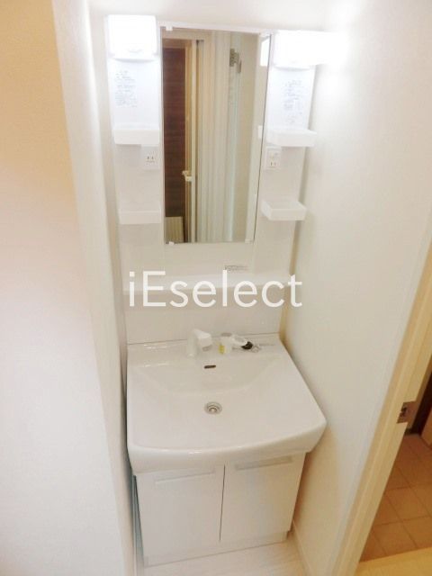 洗面設備　あると嬉しいですね。洗髪洗面化粧台