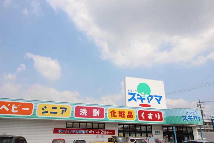 ドラックストア　スギヤマ（ドラッグストア）まで540m