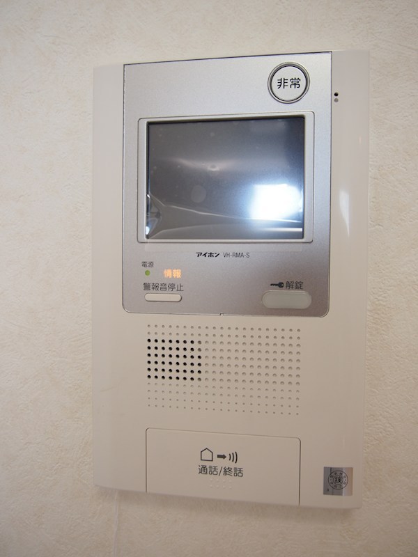 セキュリティ　☆モニター付きインターホン☆