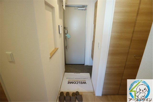 玄関　パース写真