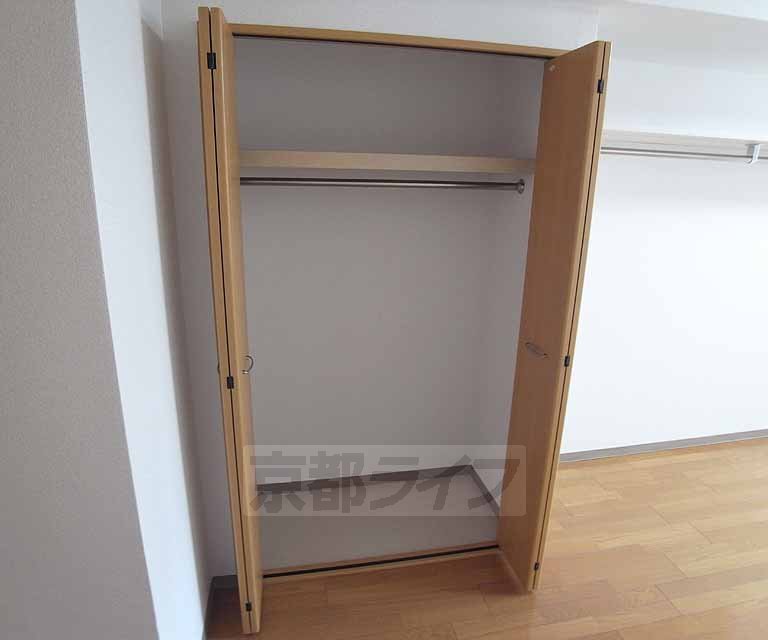 収納　クローゼットです