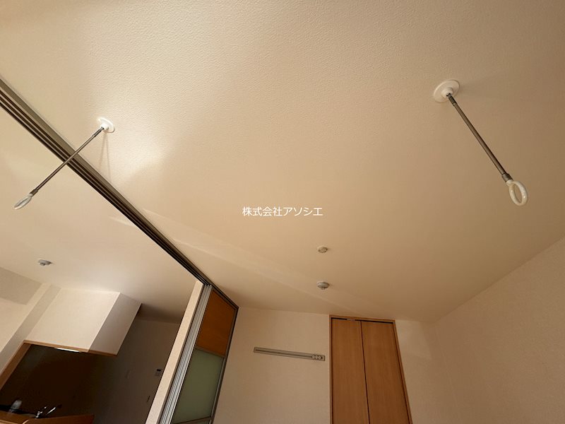 その他設備　室内物干し