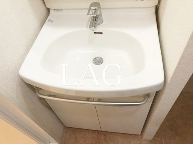 洗面設備　洗面台です。