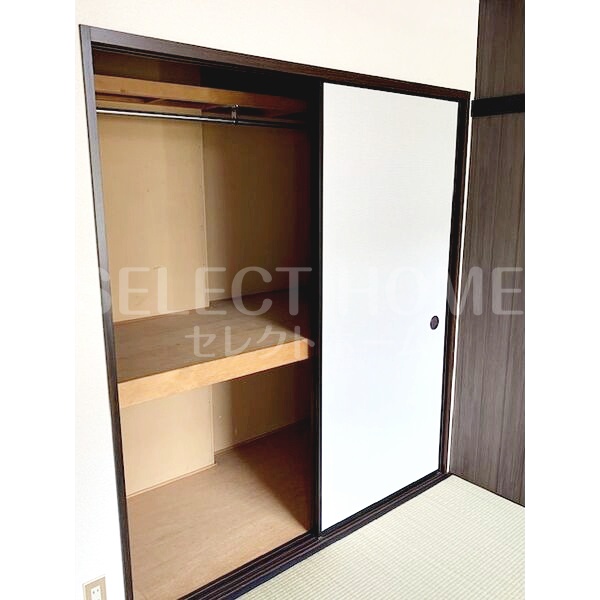 収納　収納のためのスペースです