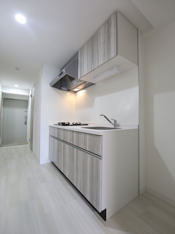 キッチン　システムキッチン（ガス2口コンロ付）