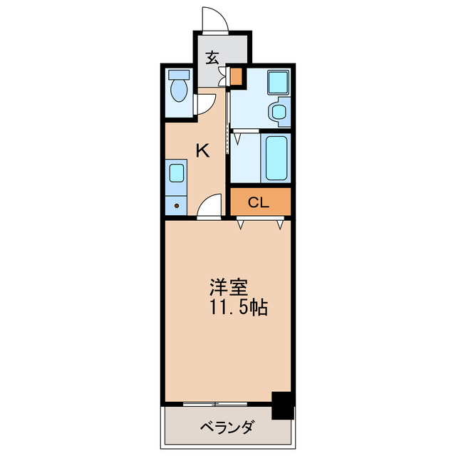 TQレジデンス名古屋錦の間取り写真