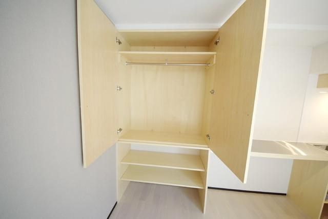 収納　クローゼットです
