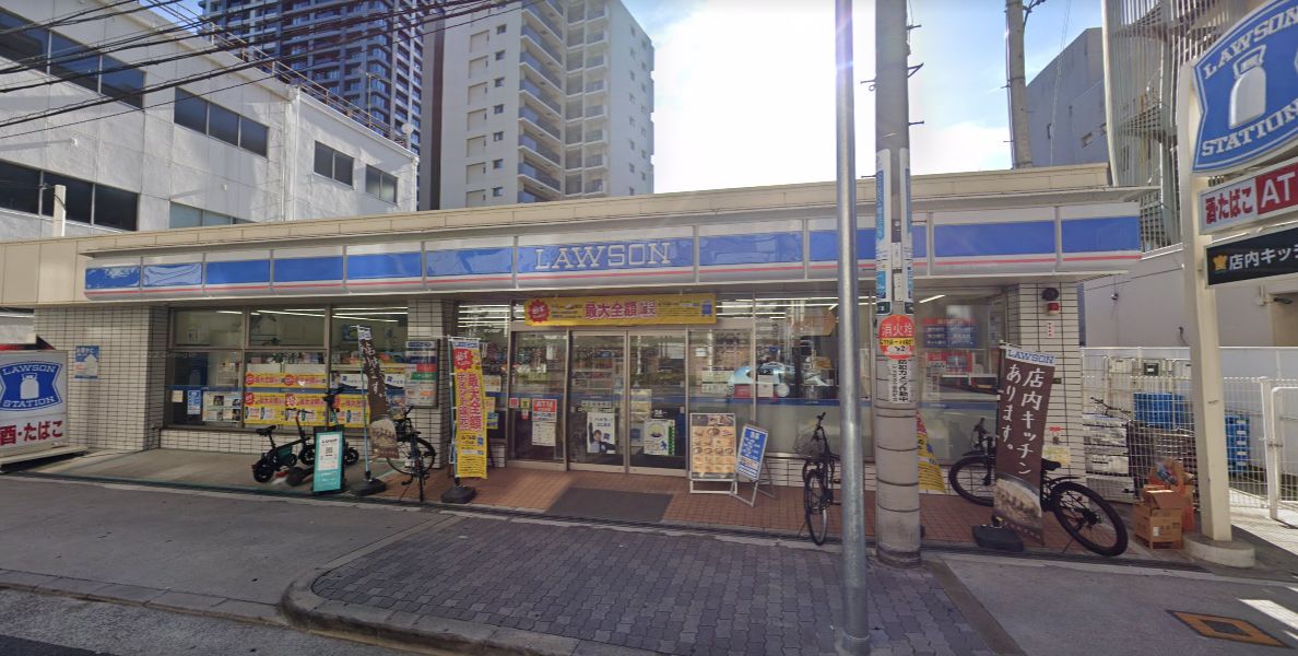 コンビニ　ローソン 中崎二丁目店（コンビニ）まで40m