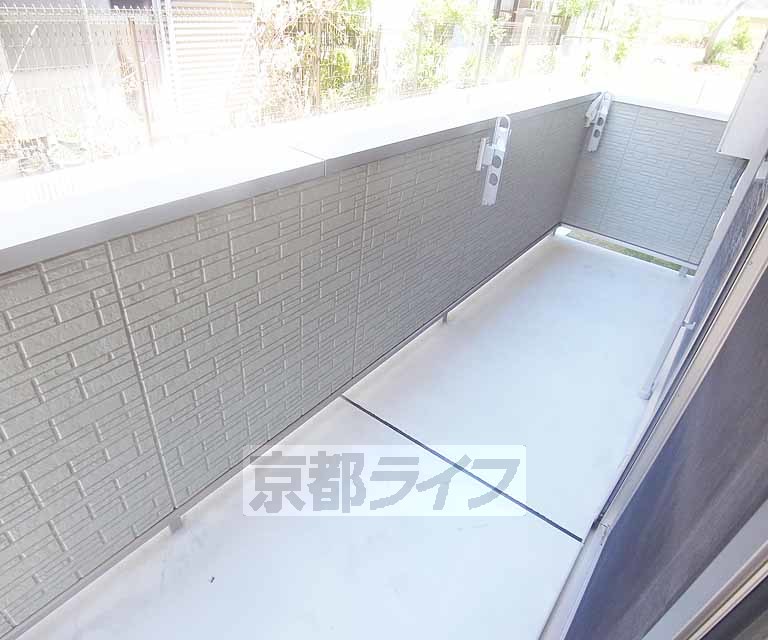 バルコニー　日当たり良好です。