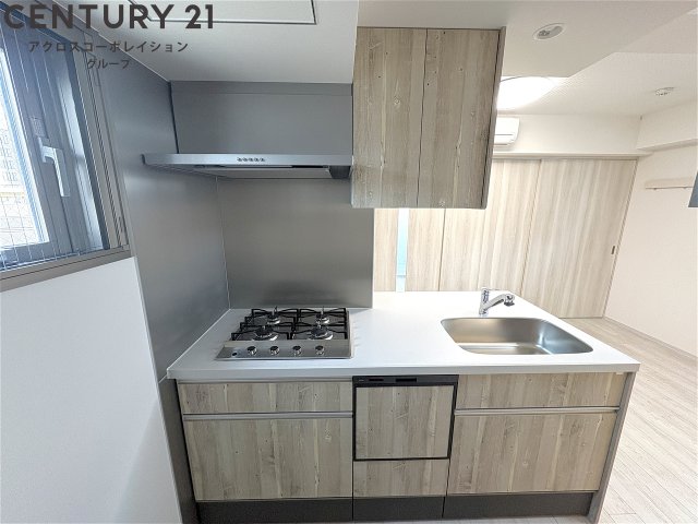 キッチン　お部屋が見渡せるカウンターキッチンです♪