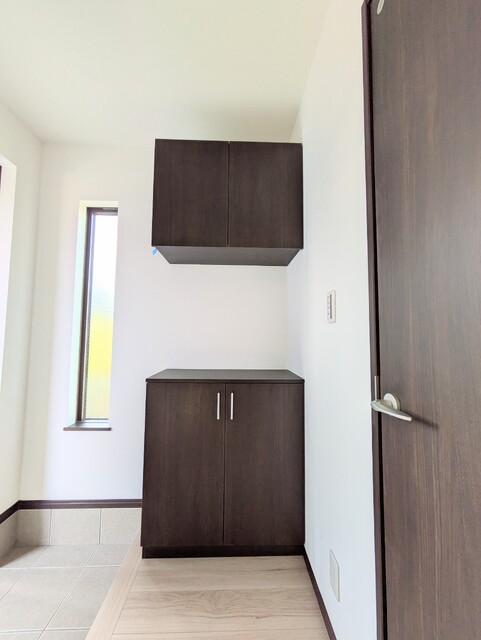 玄関　※建築中の写真です※２０２６年３月撮影