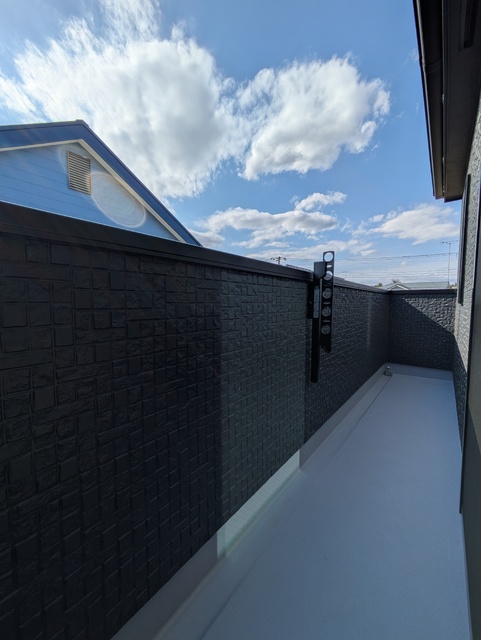 バルコニー　※建築中の写真です※２０２６年３月撮影