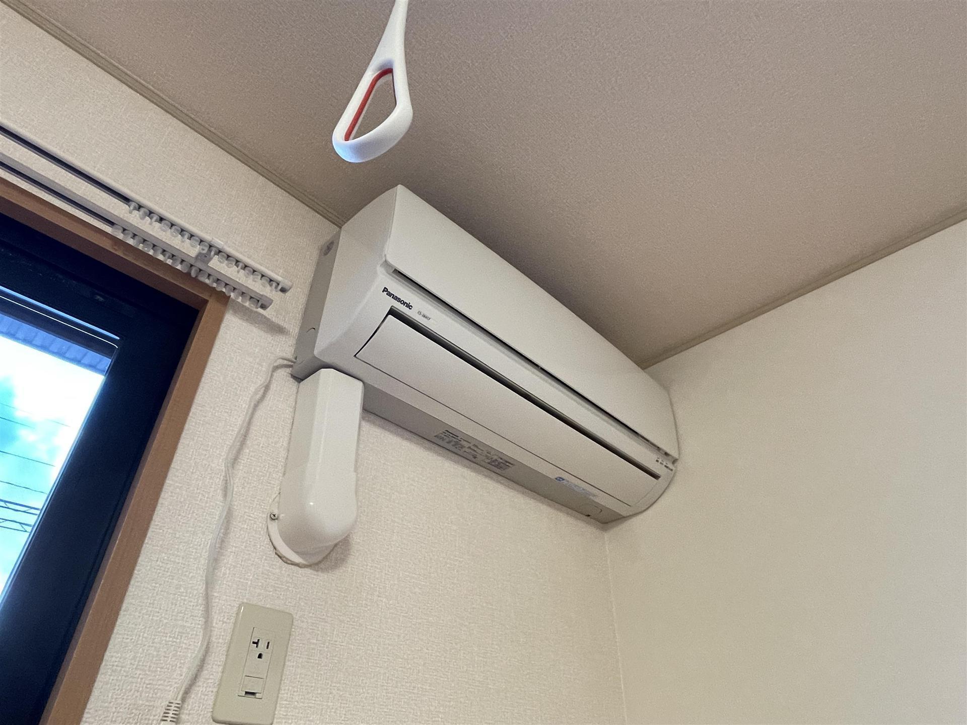 その他設備　エアコンで快適に過ごせます