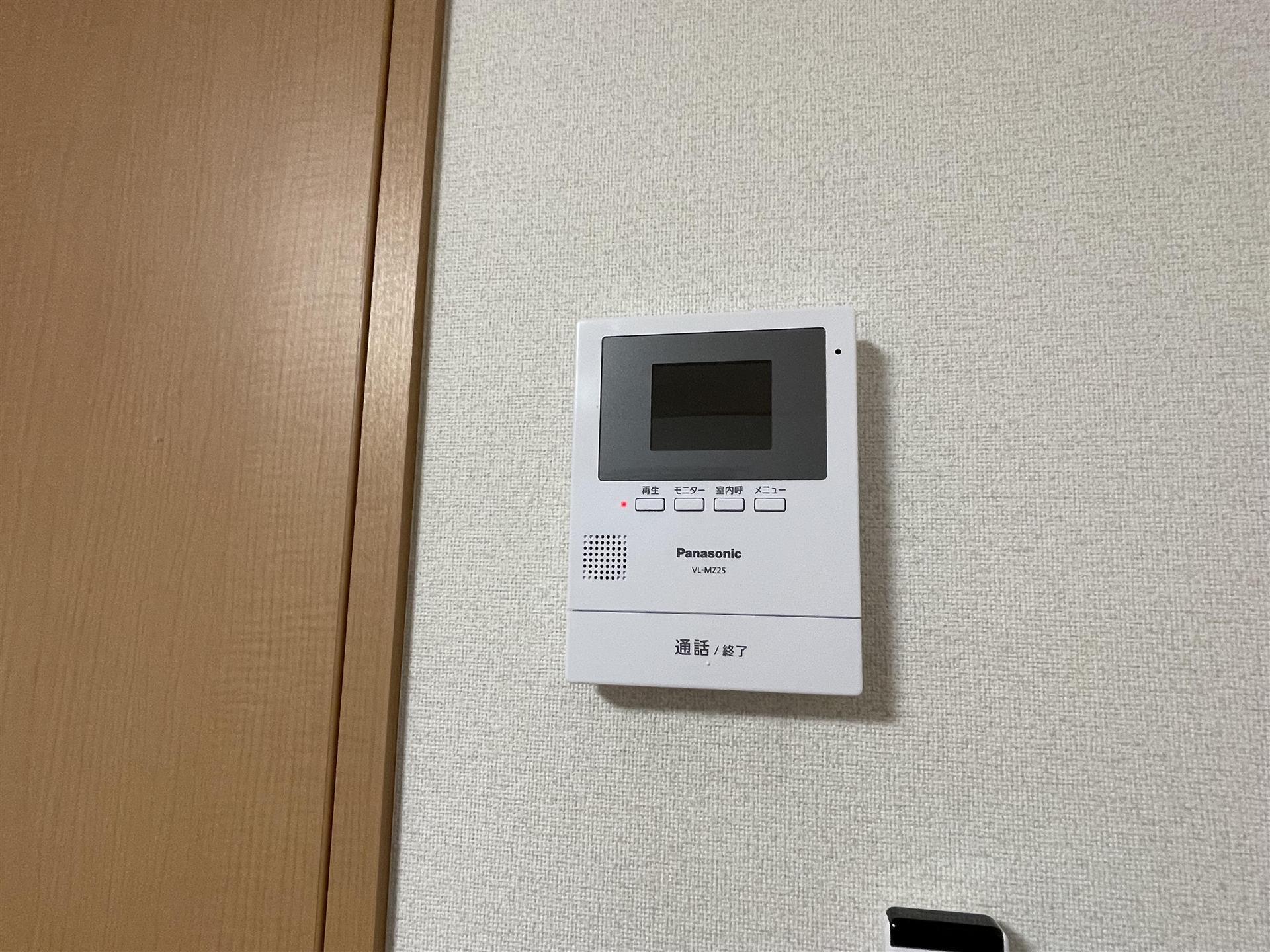 セキュリティ　ひとり暮らしのかたでも安心ＴＶ付モニターホン