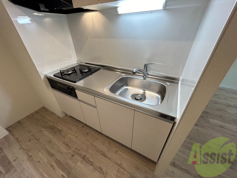 キッチン　システムキッチンなので、すぐお料理に使えます！