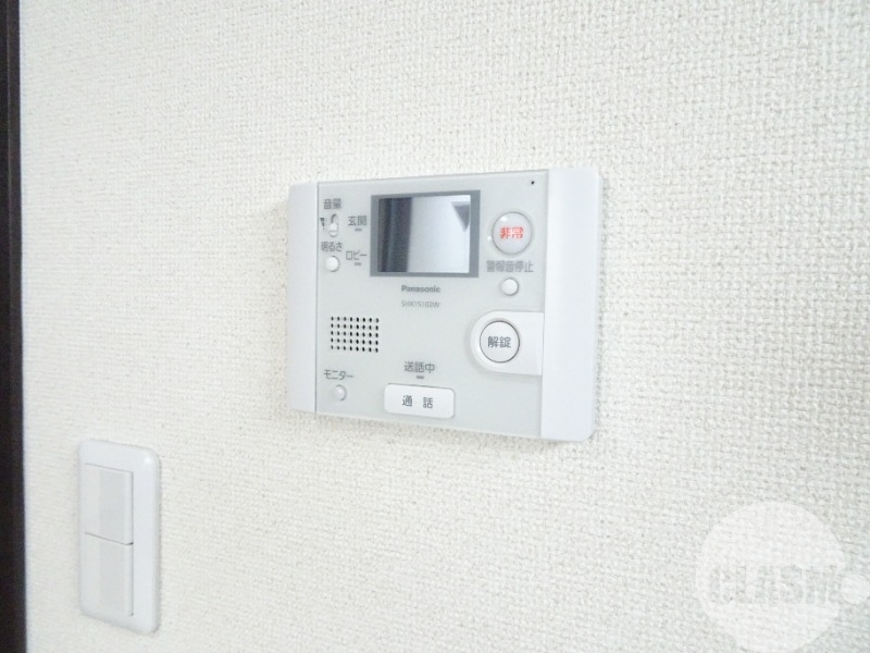 セキュリティ　訪問チェックができるモニターホン♪