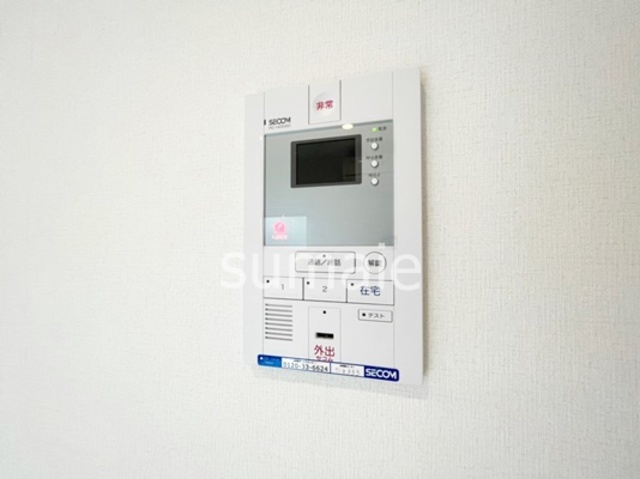 セキュリティ　モニター付きオートロック！