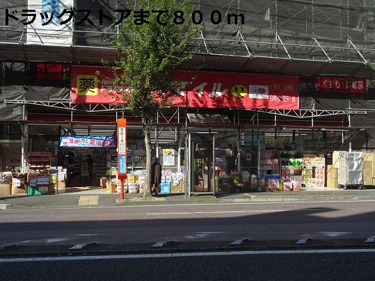 ドラックストア　ドラッグストア（ドラッグストア）まで800m