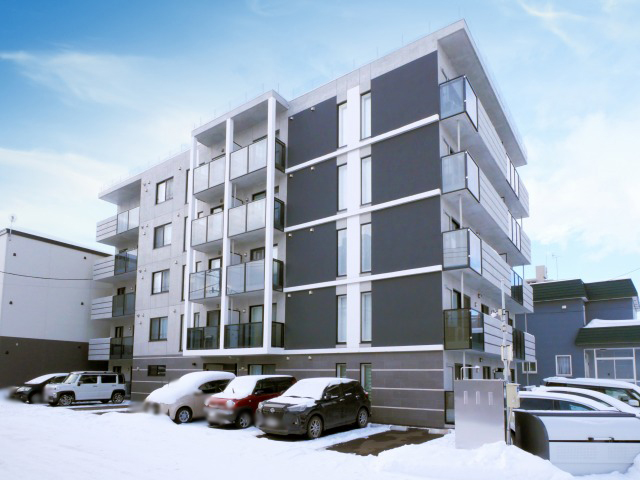 建物外観　ガス料金上限制で冬も安心です♪