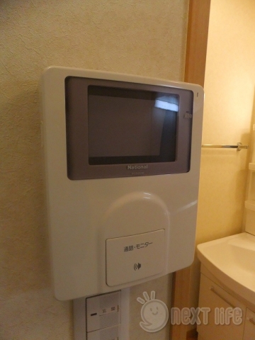 セキュリティ　グレースレジデンスのモニターフォン