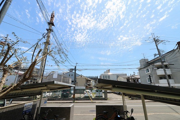 眺望　1Ｆからの眺望です。