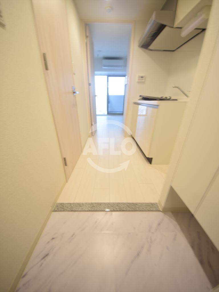 玄関　クレビオス南堀江　玄関スペース