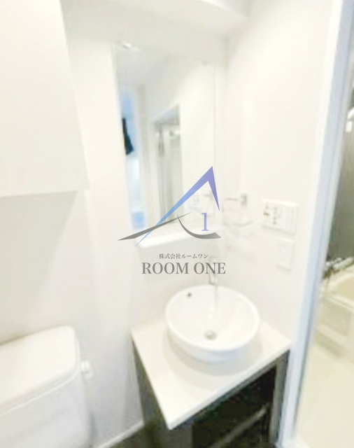 洗面設備　洗面台です。