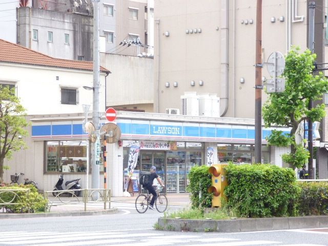 コンビニ　ローソン/江東亀戸六丁目店（コンビニ）まで150m