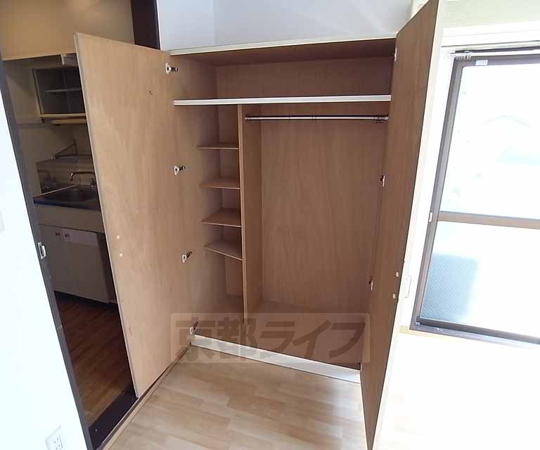 収納　洋室にあるクローゼットです。