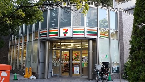 コンビニ　セブンイレブン 中央区佃2丁目店（コンビニ）まで441m