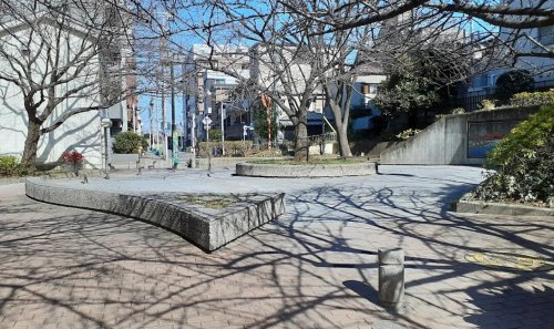 公園　佃三丁目児童遊園（公園）まで669m