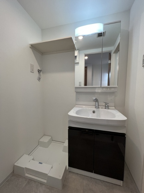 洗面設備　同タイプ別号室写真