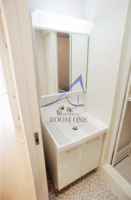 洗面設備　洗面台です。