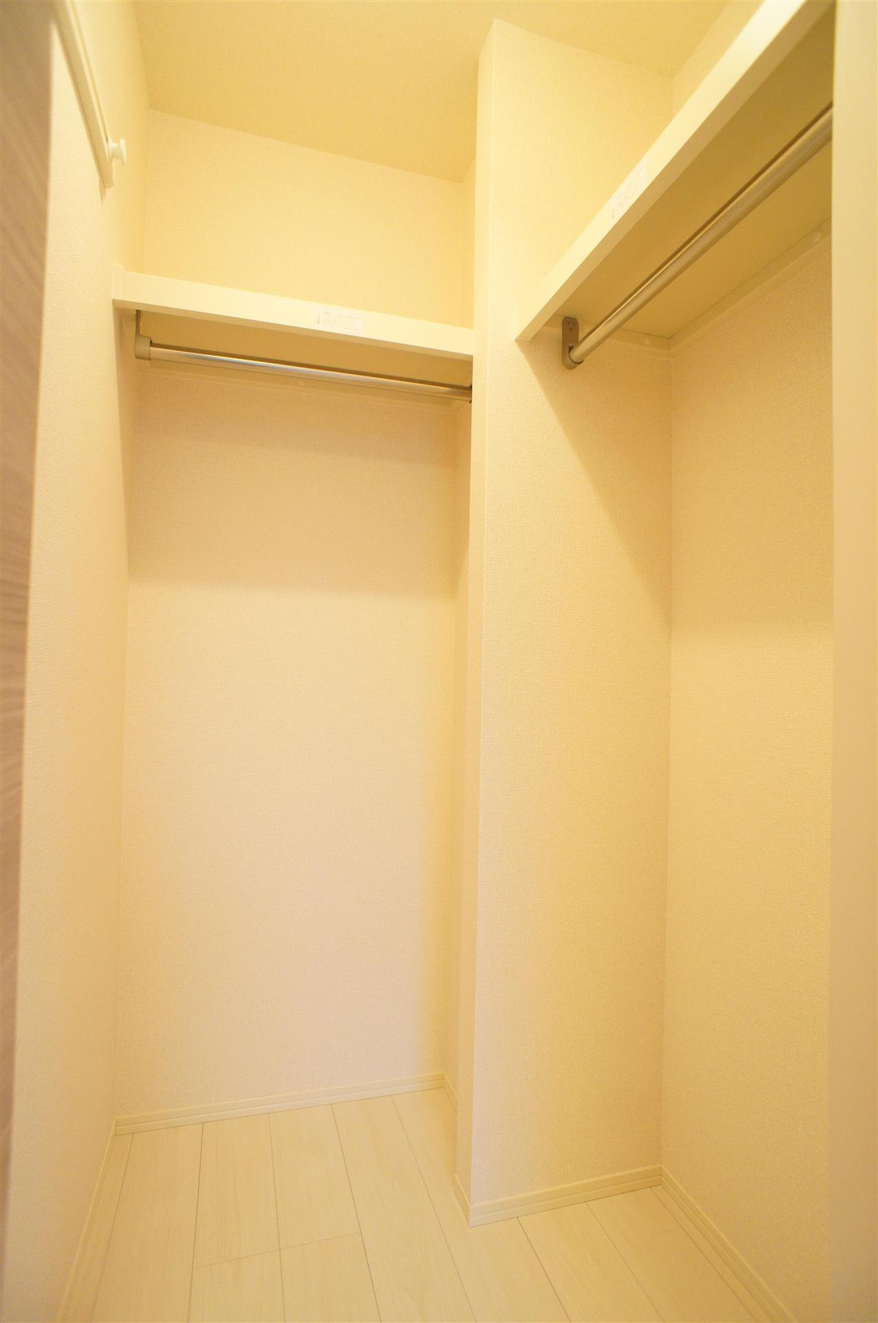 収納　ウォークインクローゼット