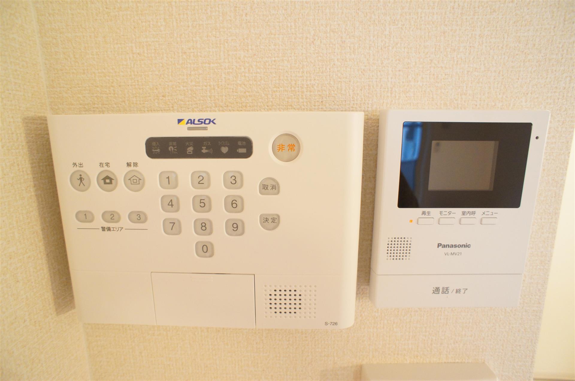 セキュリティ　ＴＶドアホン・ＡＬＳＯＫ