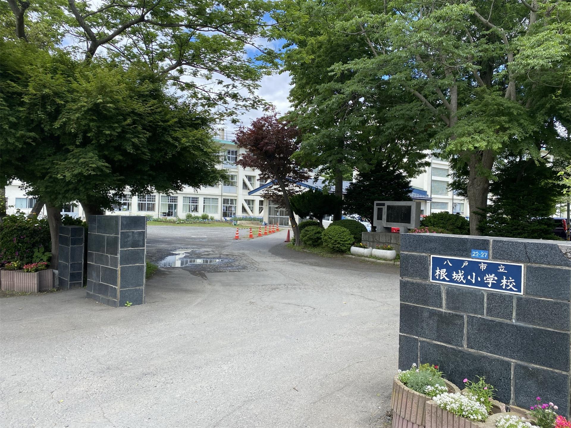 小学校　八戸市立根城小学校（小学校）まで650m