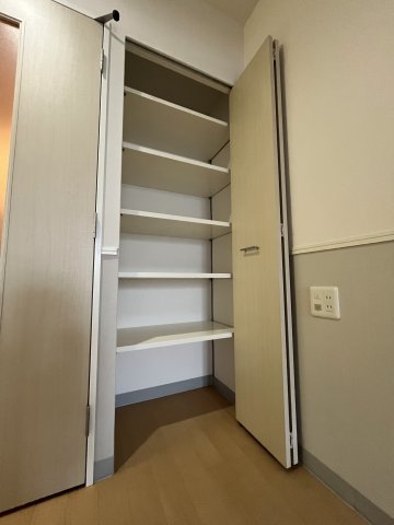 収納　収納があります