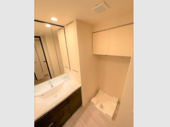 洗面設備　※こちらの写真は他部屋参考写真です