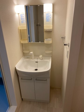 洗面設備　＊同物件反転タイプ室内写真です。
