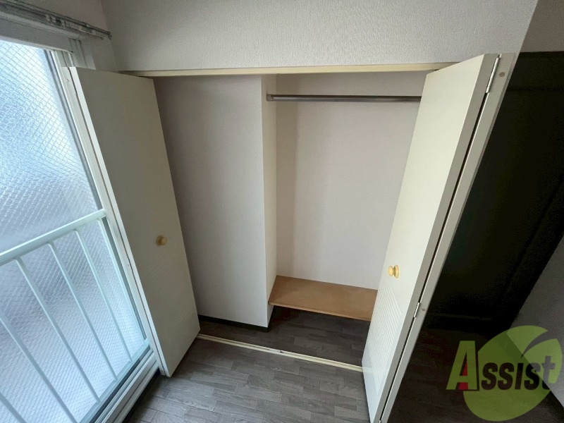 収納　こちらには収納スペースがあります。あると便利！