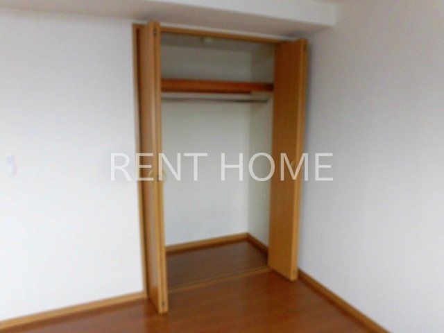 収納　大容量のクローゼット付きです。