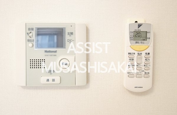 セキュリティ　写真：設備同仕様の別物件です