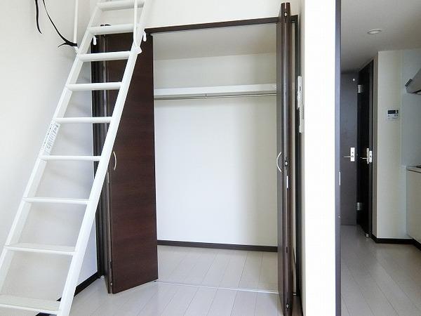 収納　クローゼット！