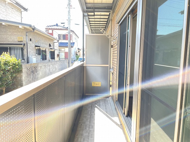 バルコニー　南西向バルコニー　陽当たり良好