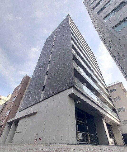 建物外観　外観タイル張りです