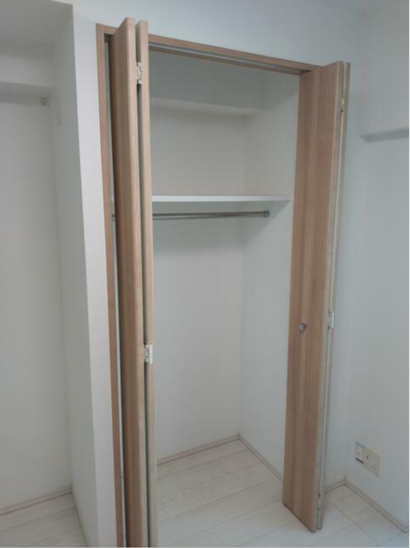 収納　クローゼットです