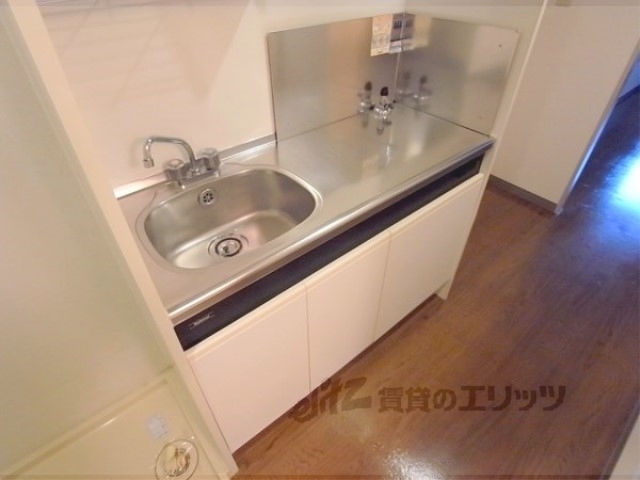 キッチン　ガスコンロ設置可能